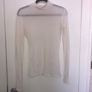 Rag & bone cream layering turtleneck